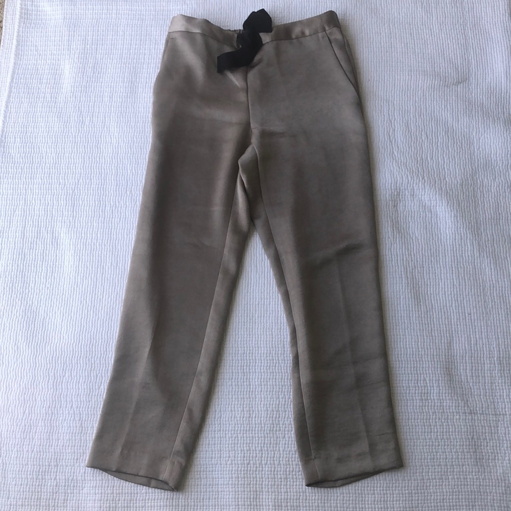 Gold/Taupe Drawstring Pants